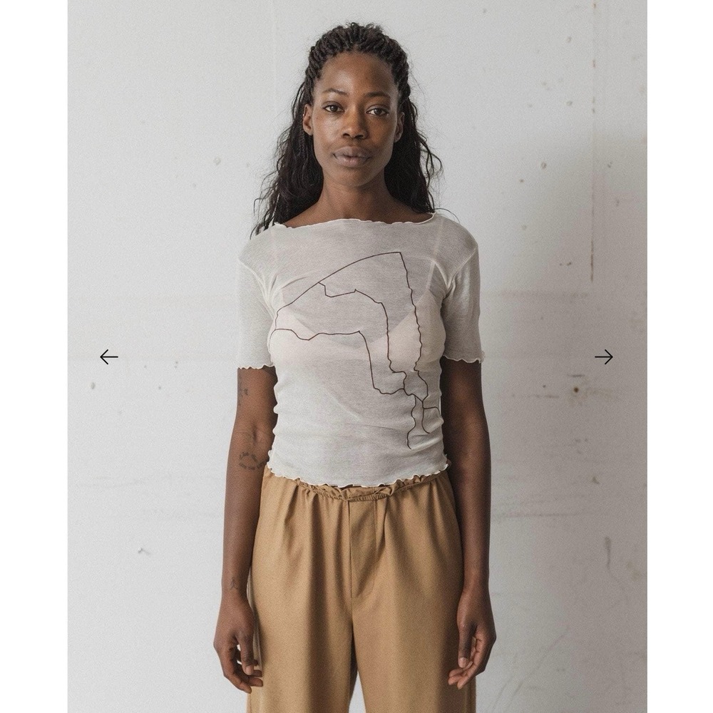 Base range Aroostook White Shirt Size M EUC